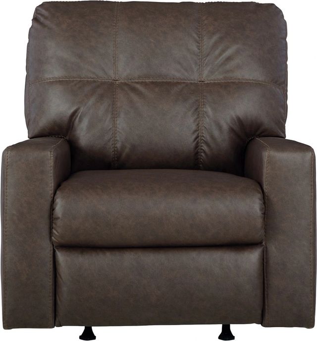 Benchcraft® Barlin Mills Umber Manual Rocker Recliner-2