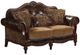 ACME Furniture Dreena Brown/Cherry Loveseat-0