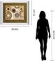 Classy Living Michael Marcon Egyptian Textile 40"W Wall Art-2