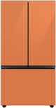 Samsung Bespoke 18" Clementine Glass French Door Refrigerator Top Panel-4