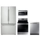 Samsung 4 Piece Kitchen Package-Stainless Steel-0