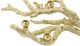 A & B Home Champagne Gold Tree Branch Candle Holder-4