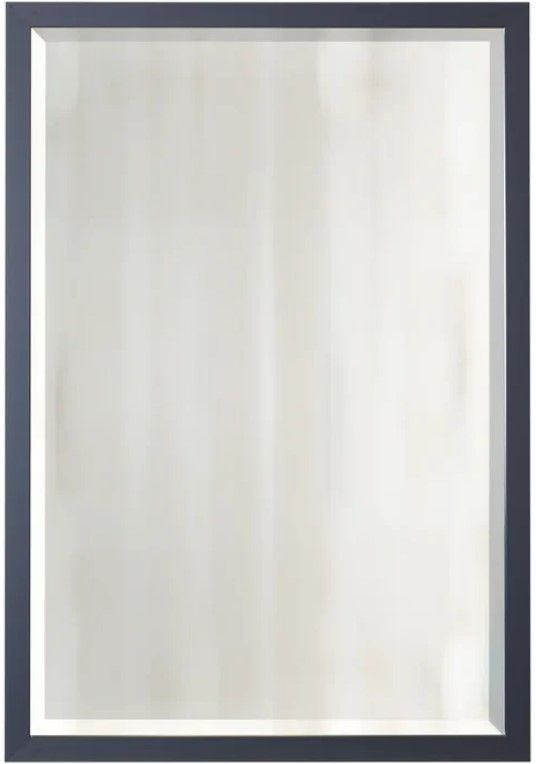 Stylecraft Black Beveled Framed Wall Mirror-0