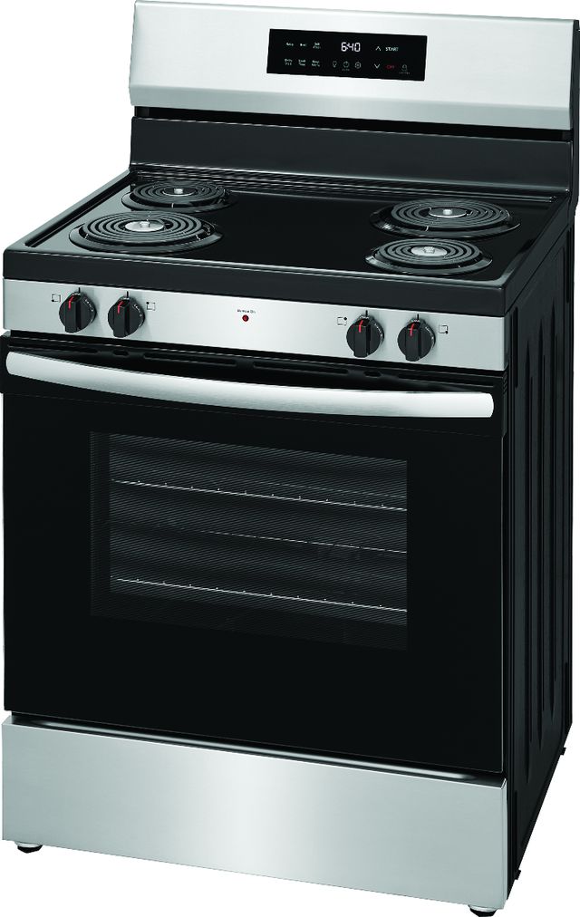 Frigidaire® 30” Stainless Steel Freestanding Electric Range-2