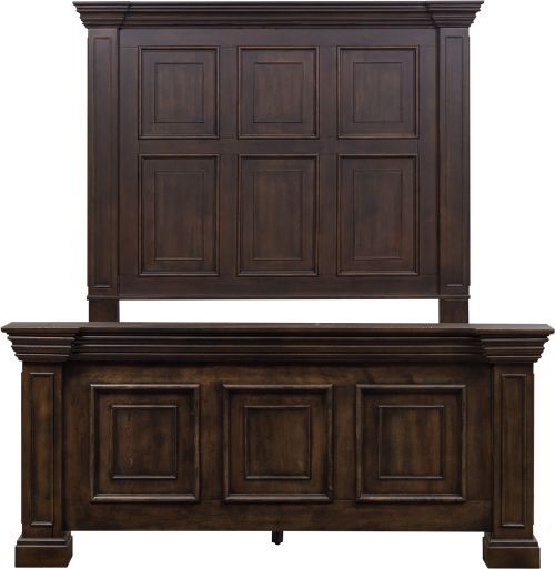 Liberty Furniture Big Valley 5-Piece Brownstone Queen Panel Bedroom Set-3