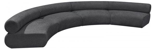 Meridian Furniture Bale 4-Piece Gray Modular Sectional-0