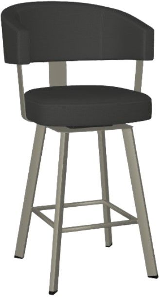 Amisco Customizable Grissom Swivel Counter Stool-0