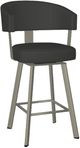 Amisco Customizable Grissom Swivel Counter Stool-0