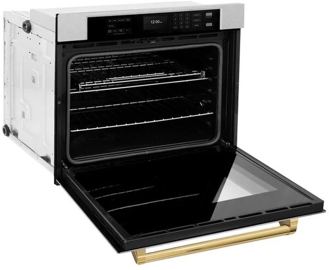 ZLINE Autograph Edition 30" Satin Stainless Steel Single Electric Wall Oven-3