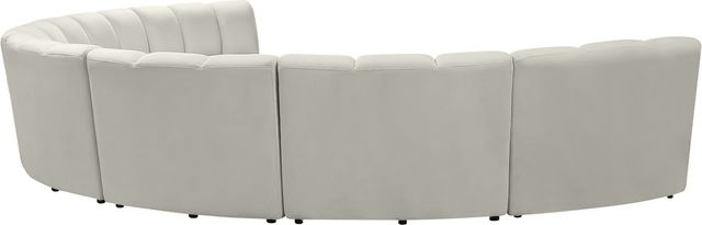 Meridian Furniture Infinity 7-Piece Cream Upholstered Modular Sectional-3