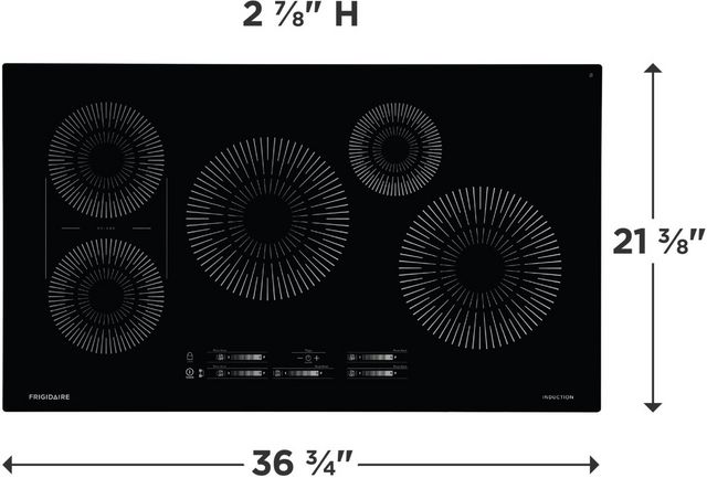 Frigidaire® 36" Black Induction Cooktop-8