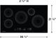 Frigidaire® 36" Black Induction Cooktop-1