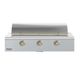 Caliber™ Rockwell Social 48" 3-Burner Stainless Steel Built-In Liquid Propane Grill with Brass Hardware-1