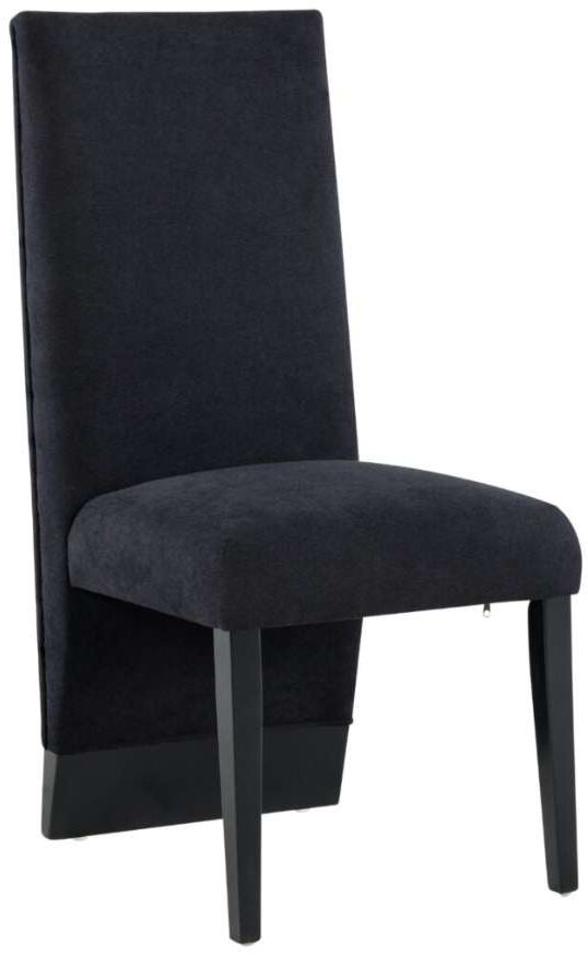 Global Furniture USA D12 2-Piece Black Dining Chair Set-0