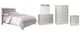 Signature Design by Ashley® Olivet 5-Piece Silver Full Panel Bed Set-0