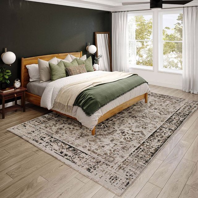 Dalyn™ Rug Company Antalya Silver 5'x8' Style 2 Area Rug-4