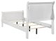 Coaster® Louis Philippe White Twin Sleigh Panel Bed-1