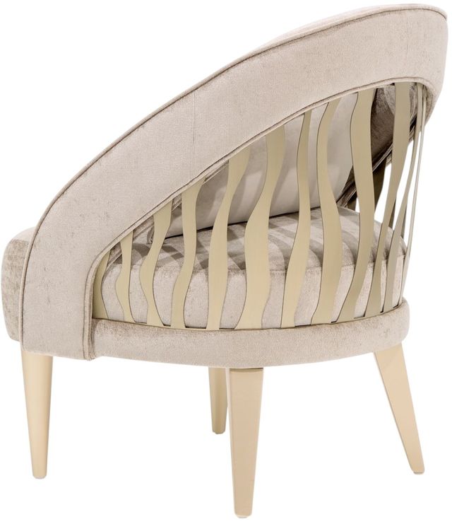 Michael Amini® La Rachelle Medium Champagne Accent Chair-4