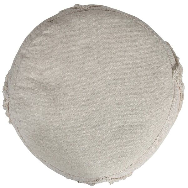 LR Home Beige Pouf-3
