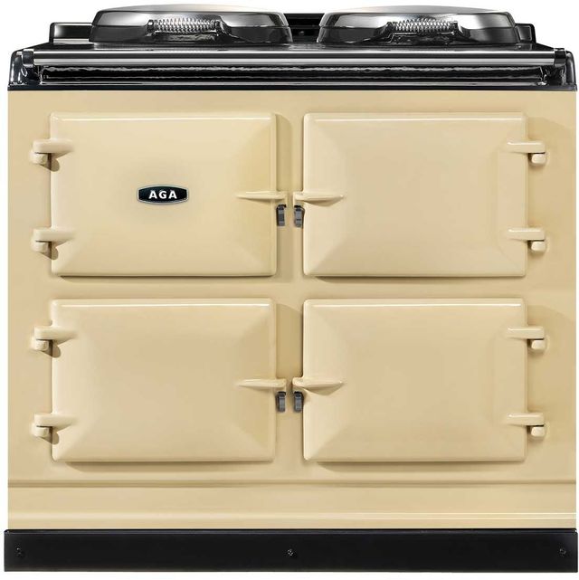 AGA 39" Cream Total Control Electric Range-0