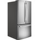 GE® 33" 24.7 Cu. Ft. Fingerprint Resistant Stainless Steel French Door Refrigerator-4