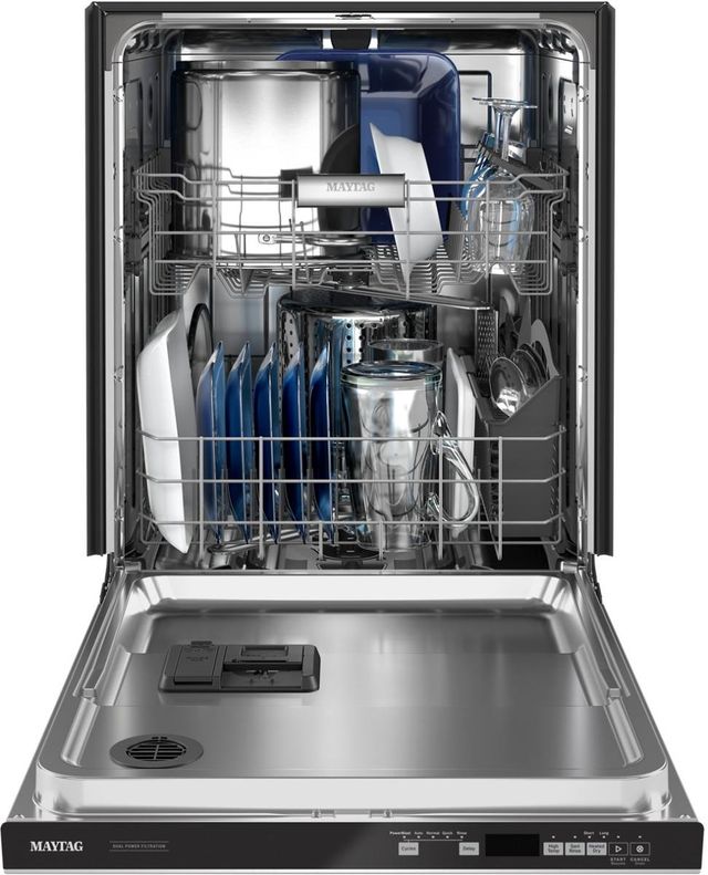 Maytag® 24" Fingerprint Resistant Stainless Steel Top Control Dishwasher-2