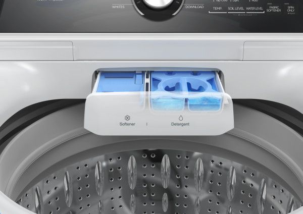 Midea® 4.4 Cu. Ft. White Agitator Top Load Washer-4