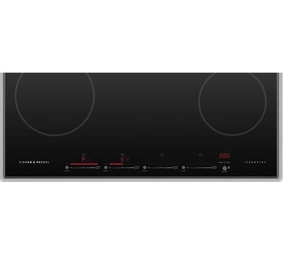 Fisher & Paykel Series 9 Professional 30" Black Glass Induction Cooktop-1