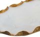 A & B Home Brown/White Raffa Teak Soy Wax Candle-4