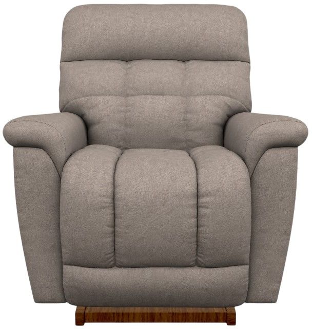 La-Z-Boy® Fulton Mushroom Power Rocking Recliner with Headrest-1