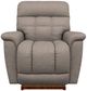 La-Z-Boy® Fulton Mushroom Power Rocking Recliner with Headrest-1