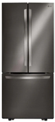 Réfrigérateur à portes françaises de 30 po LG® de 21.8 pi³ - Acier inoxydable noir résistant aux traces de doigts-0