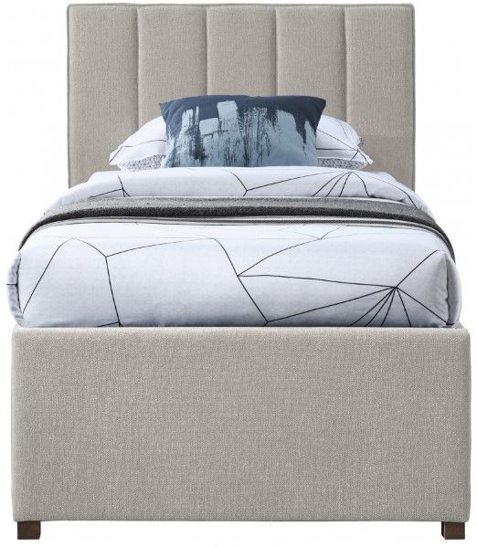Meridian Furniture Harper Beige Twin Trundle Bed-1