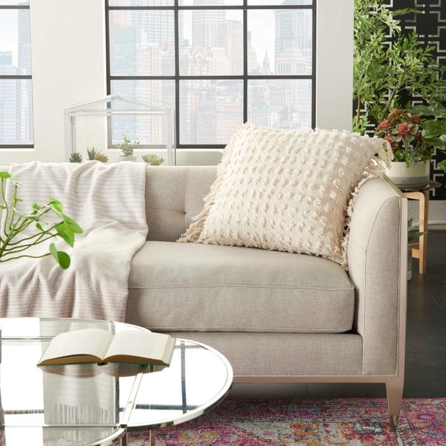 Nourison Home™ Lifestyles Cream 20" Throw Pillow-1