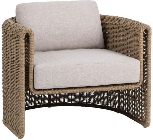 Classic Home Rami Natural Wicker Outdoor Accent Chair-0