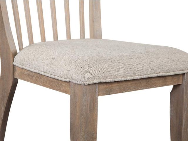 Magnussen Home® Ainsley Cerused Khaki Upholstered Chair-2