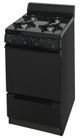 Premier 20" Black Freestanding Gas Range-2