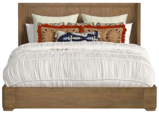 Flexsteel® Normandy Driftwood King Panel Storage Bed-1