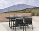 Armen Living Grand Black Outdoor Patio Dining Table-3