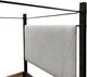 Vintage Furniture Regal Iron Queen Poster Bed-1