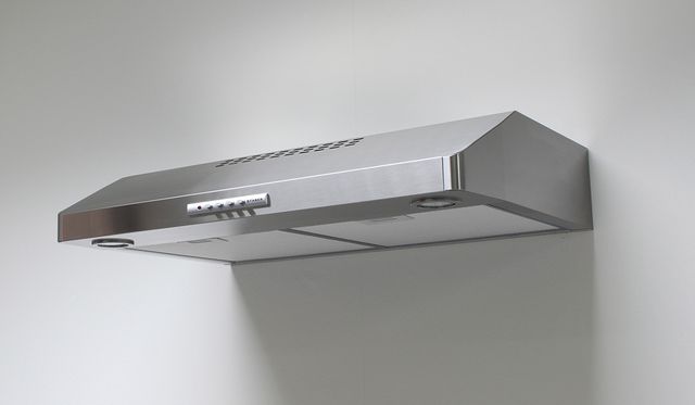 Faber Levante I 36" Black Under Cabinet Range Hood-2