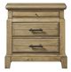 Bernards Bellamy Lane Caramel 2-Drawer Nightstand-1