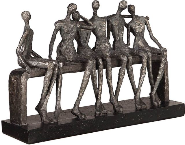 Uttermost Camaraderie Aged Silver Figurine-2