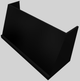 Vent-A-Hood® 60" Wall Mounted Range Hood-Black-1