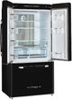 Unique® Appliances Unique 36" 21.4 Cu. Ft. Midnight Black Counter Depth French Door Refrigerator-1