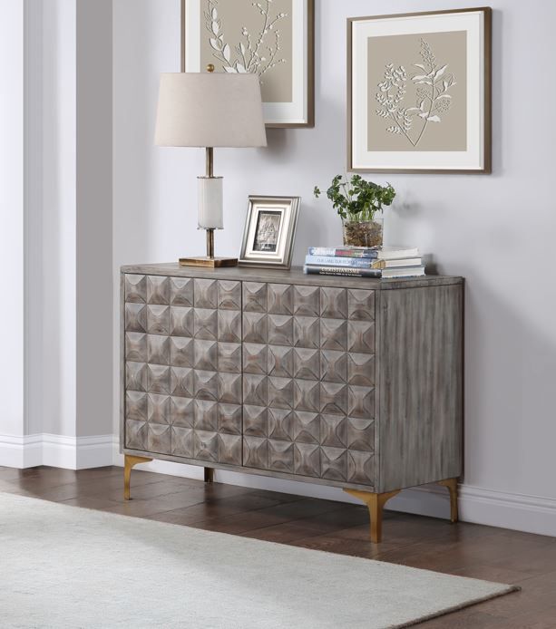 Coast2Coast Home™ Milo Gray Cabinet-1