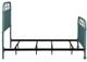 Liberty Furniture Vintage Series Robin's Egg Blue Full Youth Metal Bed-2