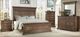 New Classic® Home Furnishings Mar Vista 4-Piece Walnut Eastern King Panel Bedroom Set-0