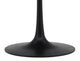 Dovetail Furniture Bolton Antique Black Dining Table-1