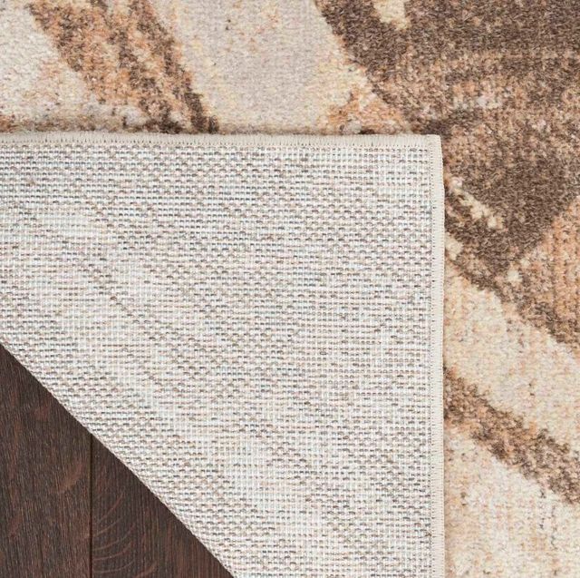Nourison Home™ Astra Machine Washable Beige 5'x7' Style 51 Area Rug-3